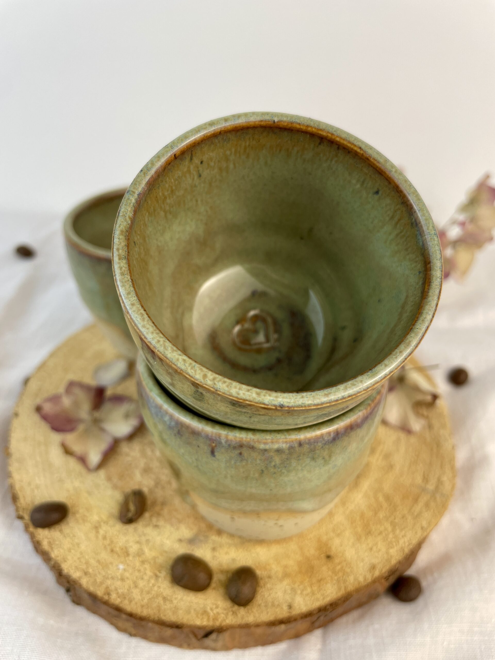 Kalíšek xs Natur olive - Obrázek 2