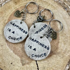 Přívěsek Happiness is a choice